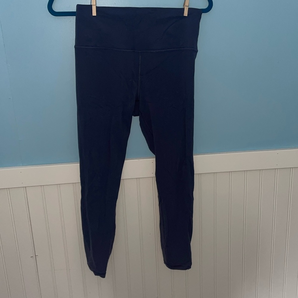 Women’s Blue Grey Athleta Leggings